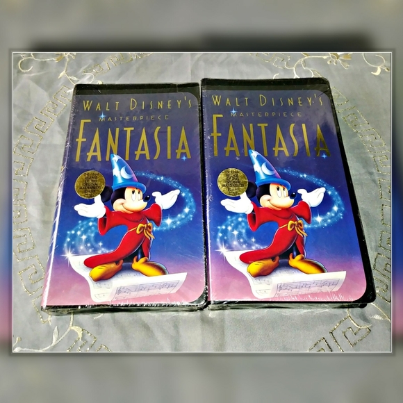 2 Walt Disney's Masterpiece Fantasia VHS Movies - Picture 2 of 7